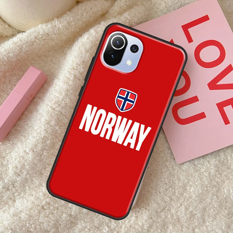 Чехол с флагом Норвегии для POCO X5 X3 X4 F5 Pro F3 F4 GT C40 M5s чехол телефона Xiaomi 13 11T 12T 12 Lite