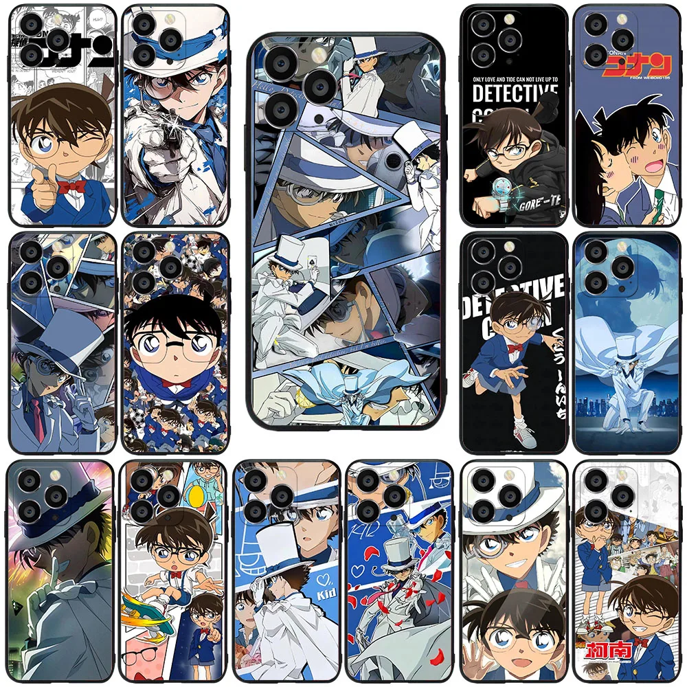 Силиконовый чехол для Samsung J2 J4 J5 J6 J7 J8 A7 A8 A9 M31 A70 A71 Edge Core Prime Pro Plus MR-23 Detective Conan