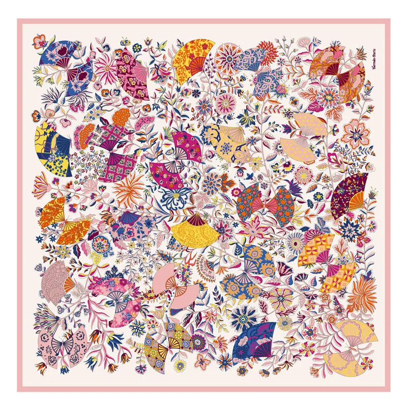 Рисунок 6 - Роскошный шейный шелковый шарф