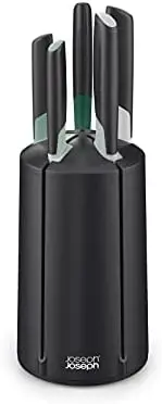 

Knives 5-piece Set, Japanese Steel Knife Block - Editions - Sage Green and Black Folding fruit knife кухонные ножи