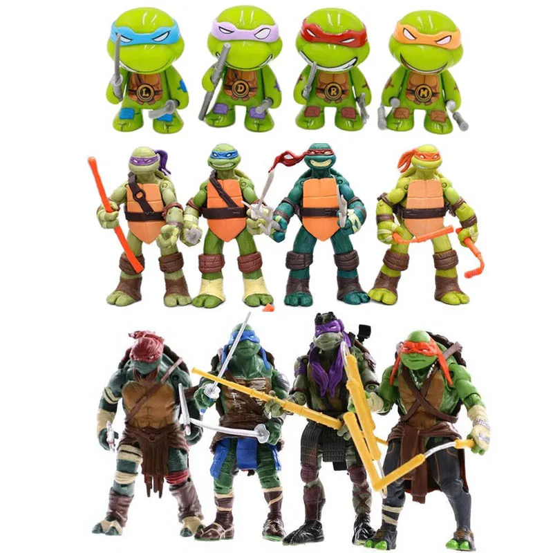 Лидер продаж Мультяшные аниме-фигурки героев мультфильмов мутанты ниндзя Броня