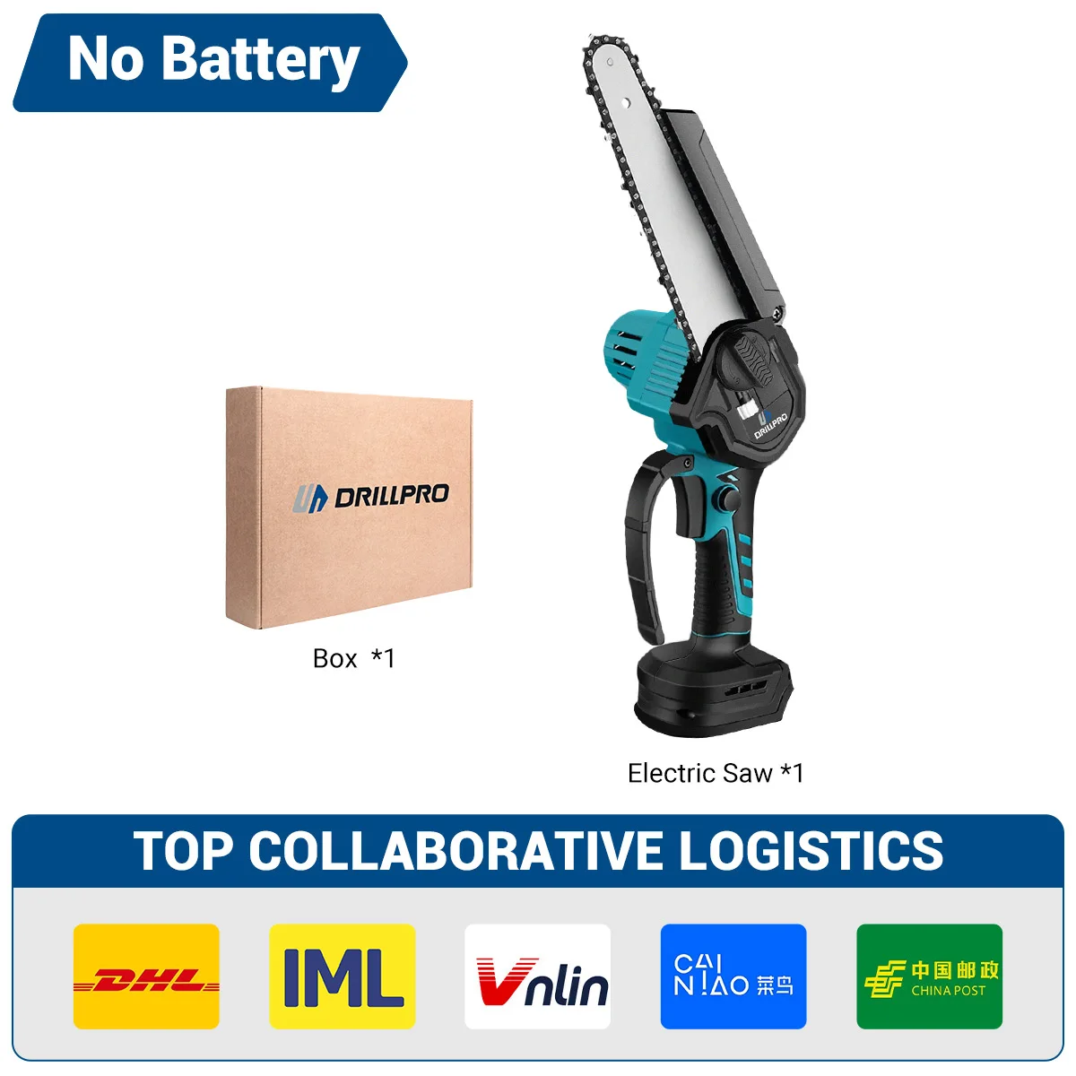 Бесщеточная бензопила Drillpro, 8 дюймов, Беспроводная электрическая пила для деревообработки, обрезка, садовые электроинструменты для Makita, аккумулятор 18 в