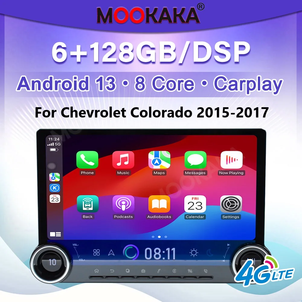 13 3 'ɺndroid для Chevrolet Colorado 2015-2017 автомобильный радиоприемник мультимедийный