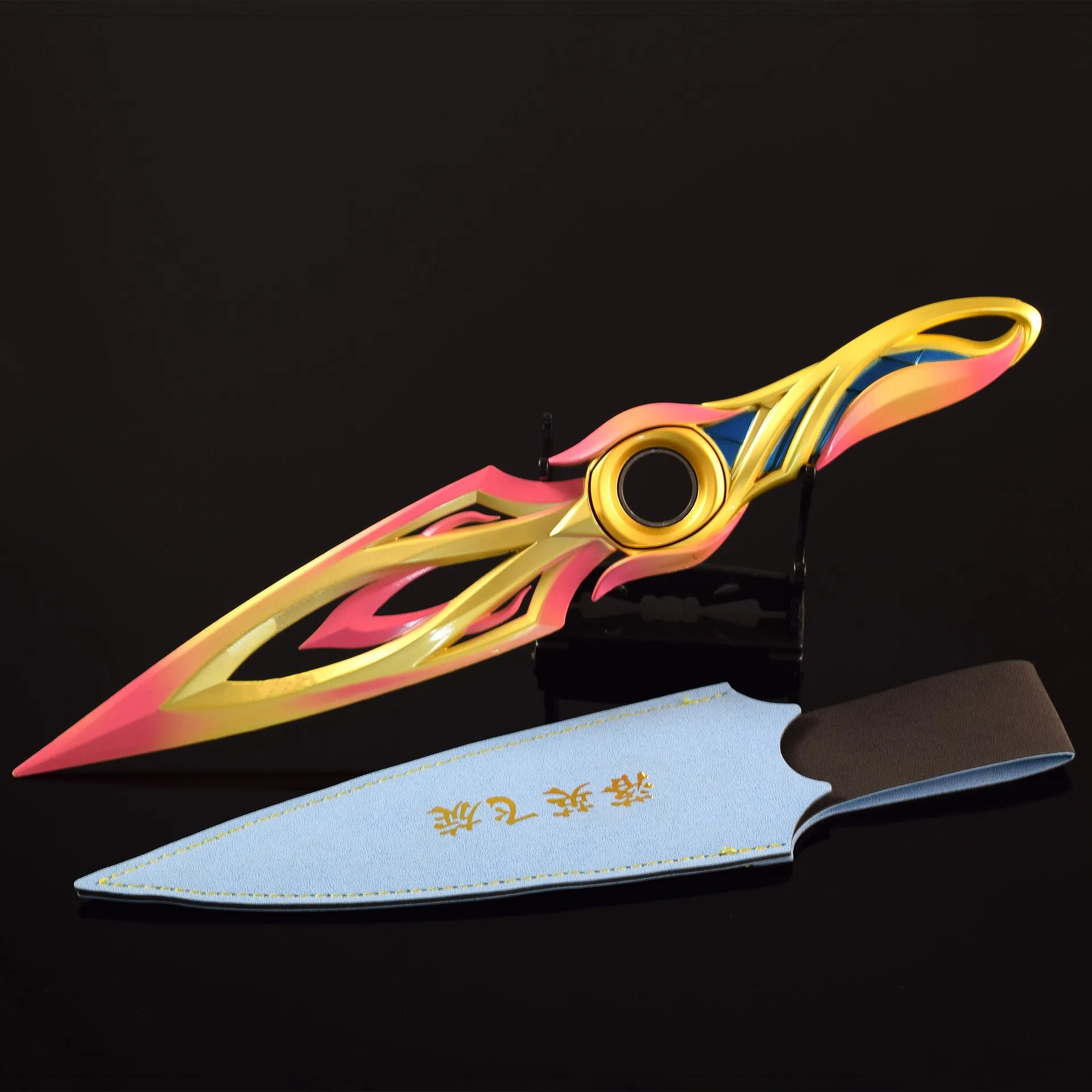 30 см Mystbloom Golden Kunai с оболочкой из искусственной кожи Valorant игровая периферия
