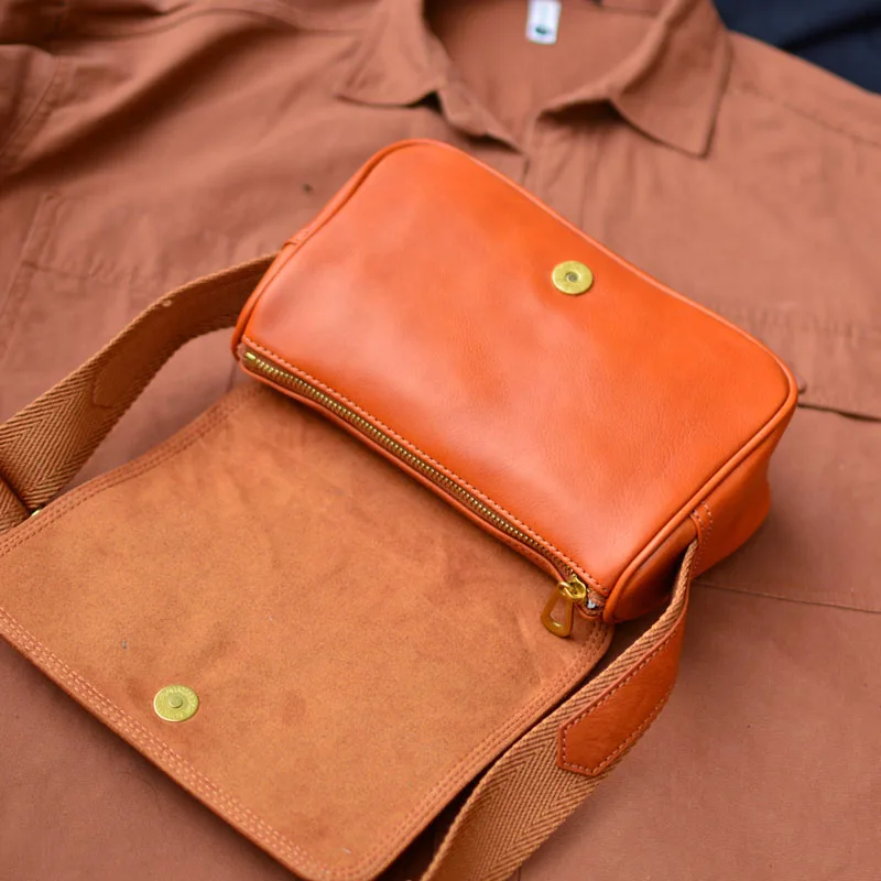 AETOO пригородная мужская сумка через плечо кожаная ручной работы из первого слоя