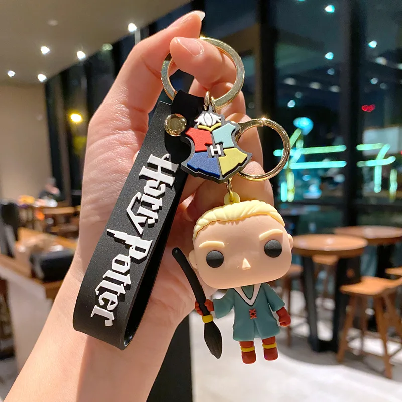 Мультяшный милый волшебный брелок из ПВХ с рисунком Гарри подвеской в виде