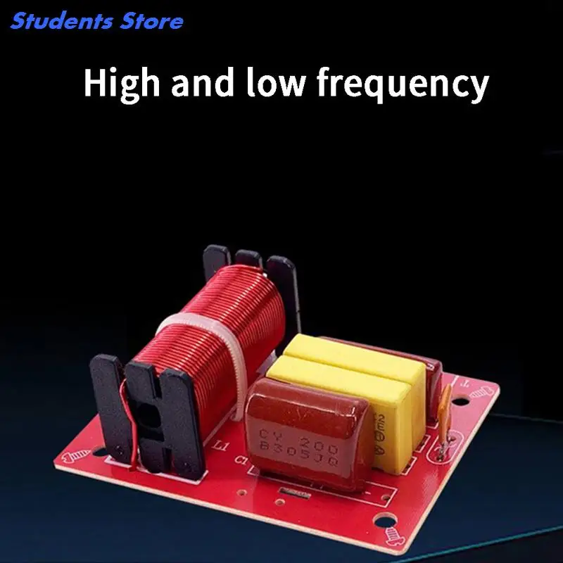 

New Auto Falante Automotivo WEAH-234 80W 2 Way Speaker Frequency Divider Audio Treble Bass Crossover Filter