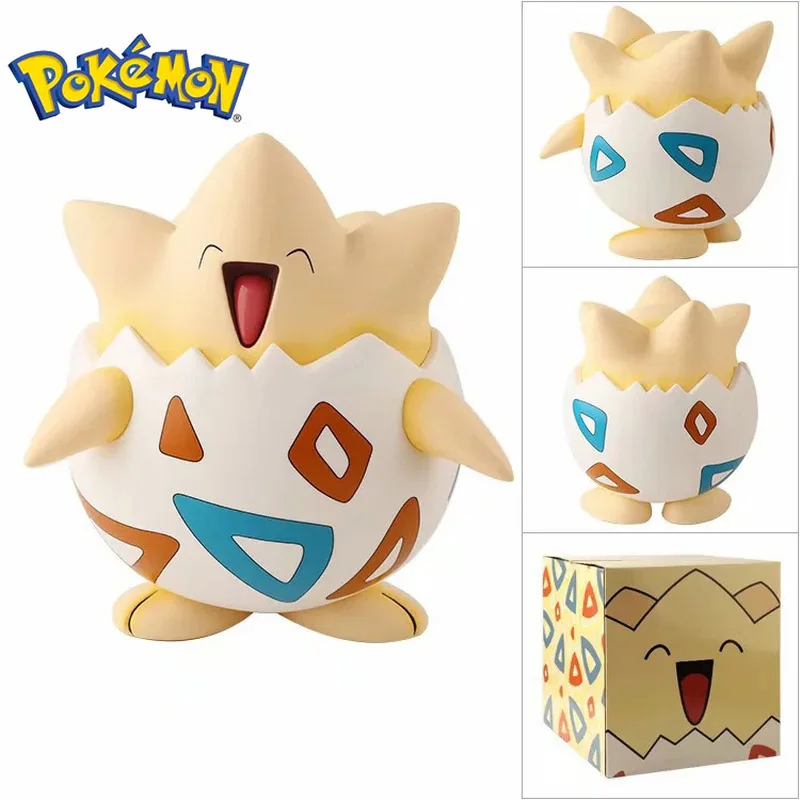 

1:1 Big Size Anime Pokemone Figure Togepi Model Toys Cartoon Togepi Action Figures Toys Desktop Ornament Children Christmas Gift