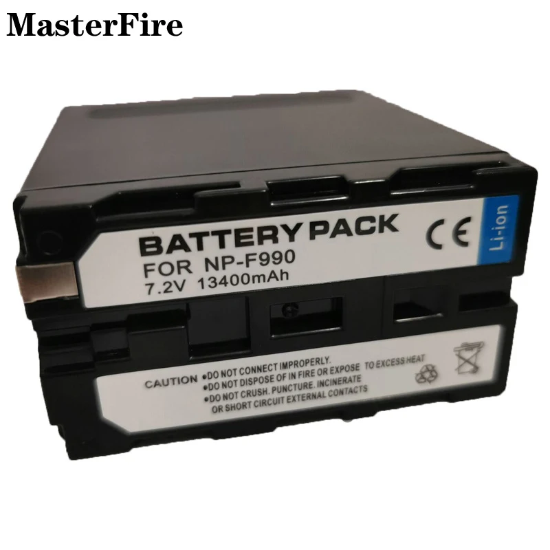 Фото 4x NP-F990 NP-F980 NP-F970 NP-F960 13400 мАч аккумулятор для камеры Sony HVR-Z1C MC-1500C CCD-SC5 HDR-TRV1 светодиодные аккумуляторы для видеолампы №1