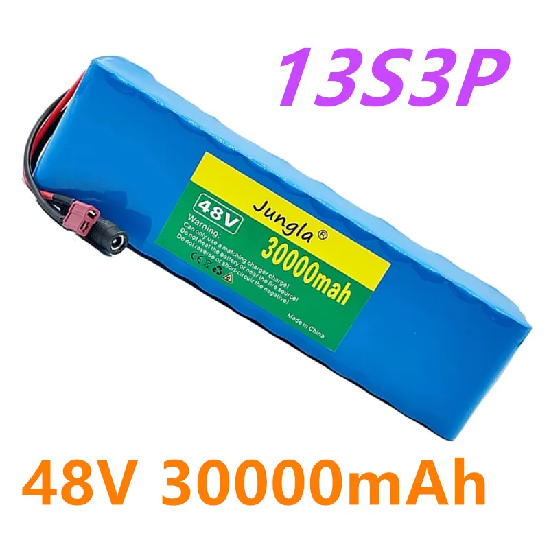 

48vbateriadeíondelítio48v30ah1000w13s3pbateriadeíondelítiopara54.6v e-bike scooterdebicicletaelétricacombms+carregador