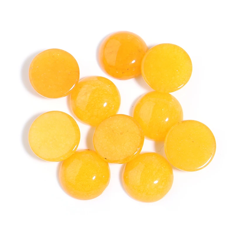 Круглый нефритовый кабошон 4/6/8/10/12/14/16/20/25 мм 2-10 шт