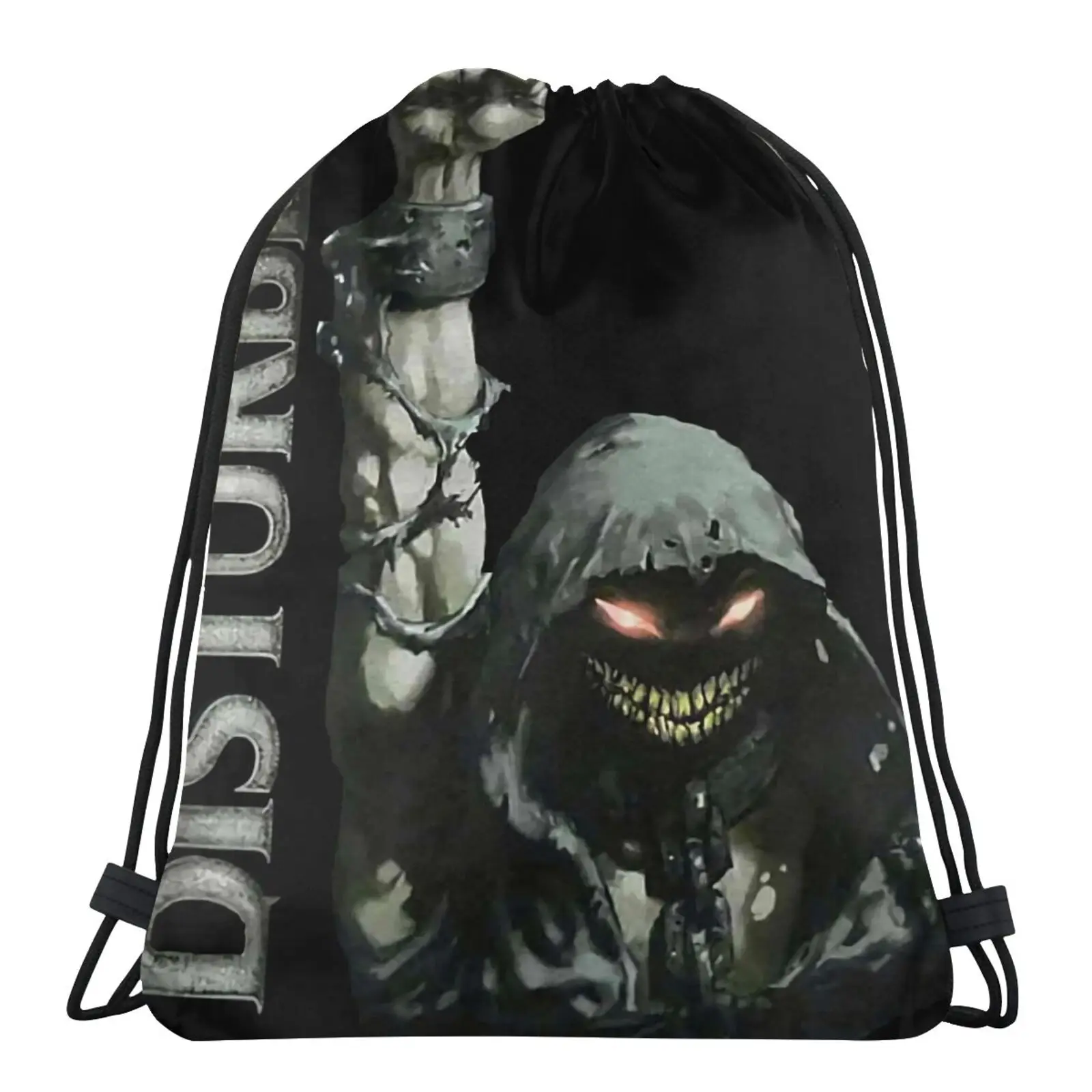 

Disturbed Burning Belief Metal Band Ne Bags For Men Hip Sack Women's Bag Fabric Bag Rope Bag Waterproof Bag Backpack With Cord
