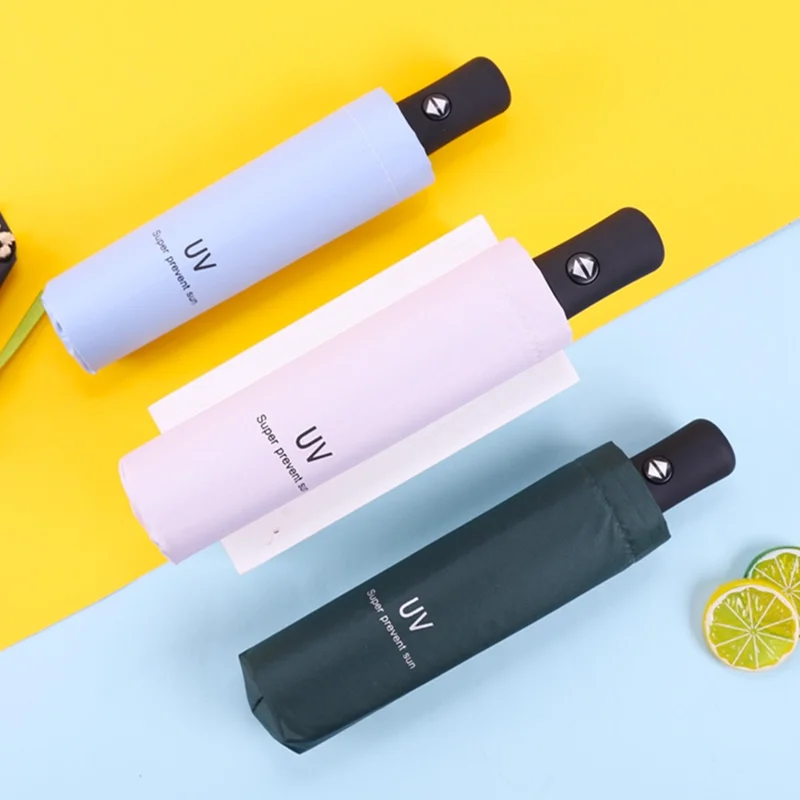 

2022 New Automatic Folding Umbrella, Safe And Reliable One Button Operation, Sunscreen, Rainproof, UV Proof, Easy To Carry