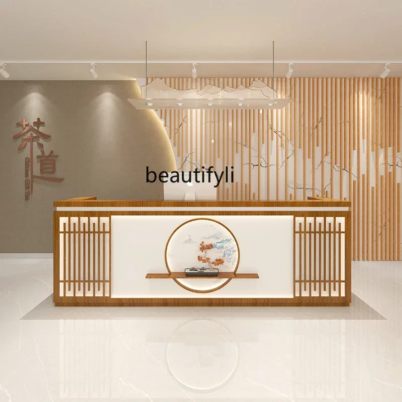 Новый барный ретро-столик в китайском стиле для оздоровительного клуба приемник