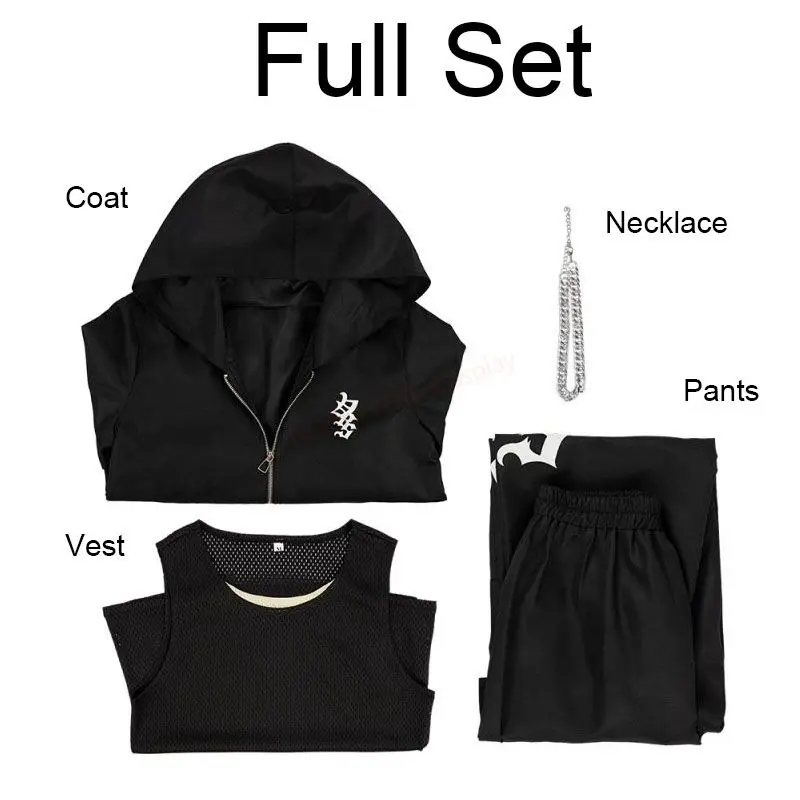 Яркий плохой отряд костюм для косплея Shinonome Akito универсальный размер мужчин и