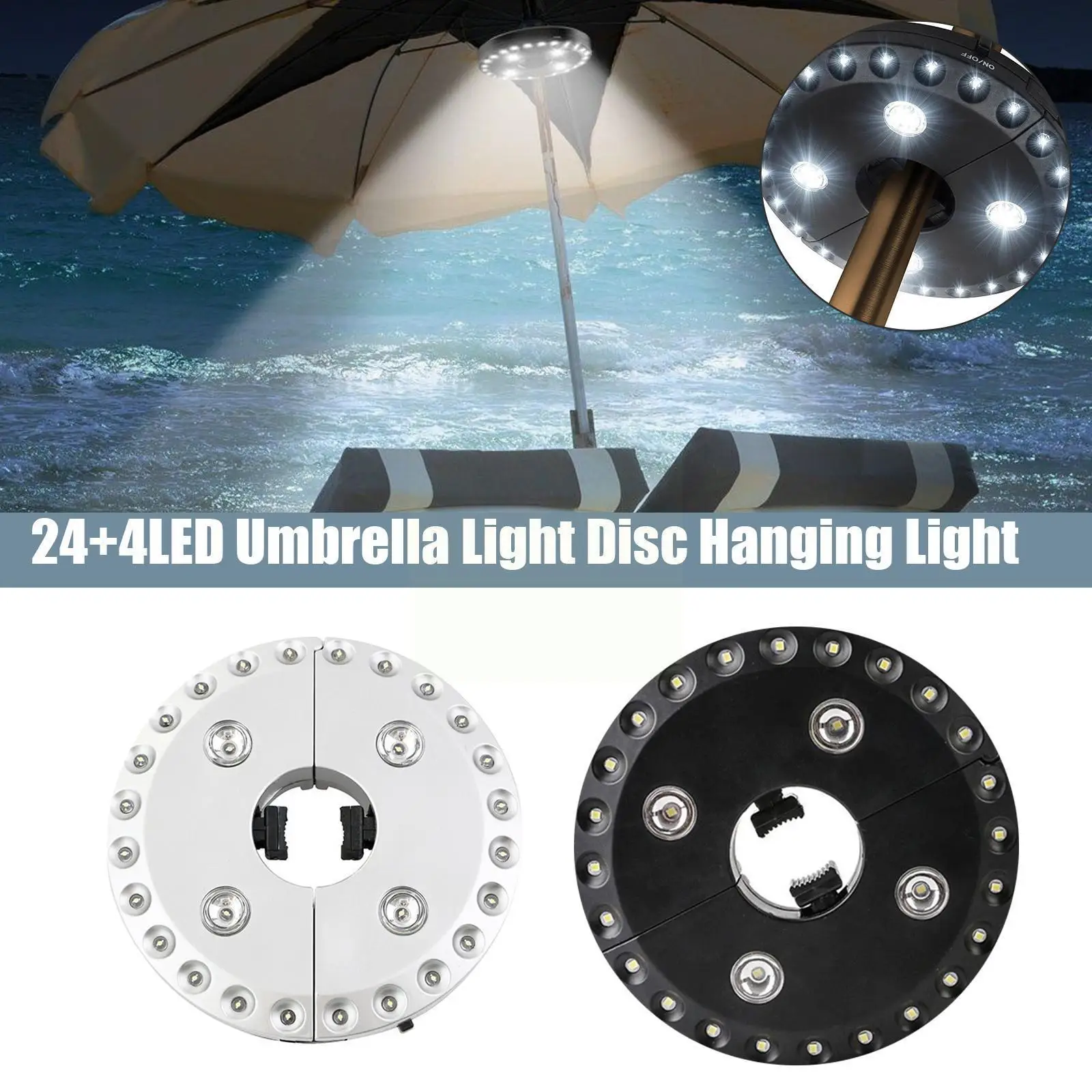 

Outdoor 28led Patio Umbrella Parasol Lights Camping Lamps 4 Brightness Mode Umbrella Pole Light For Patio Umbrellas,camping X4f1