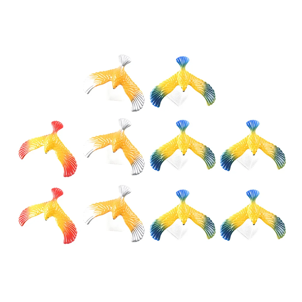 

Bird Balance Toy Balancing Eagle Finger Kids Gravity Toys Birds Science Physical Props Balanced Educational Figurines Pyramid