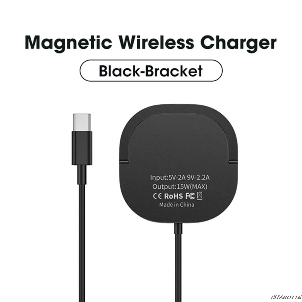 

15W Magnetic Wireless Charger For iPhone 13 12 Pro Max Mini QI Fast Charge For Samsung USB C PD Adapter Original Magnet Charger