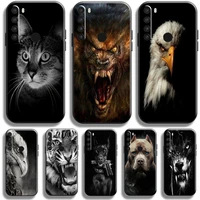 lion eagle dog tiger cat wolf for xiaomi redmi 8 8a for redmi note 8 8t pro phone case soft carcasa coque silicone cover tpu