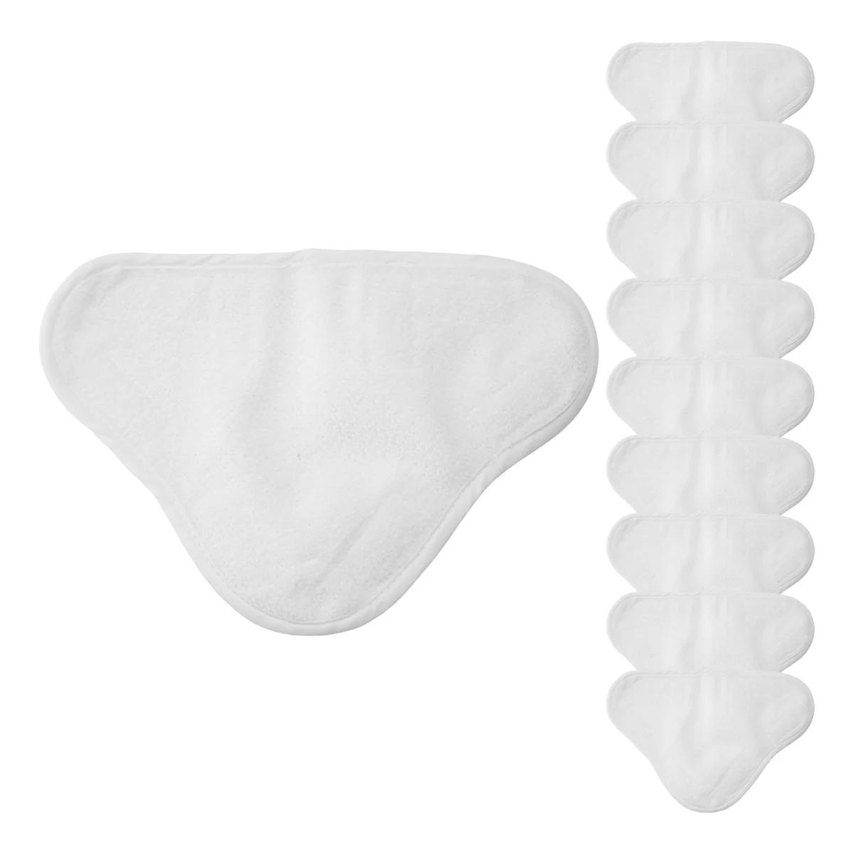 Сменная паровая швабра из микрофибры 10 шт. для швабры H2O X5 треугольная