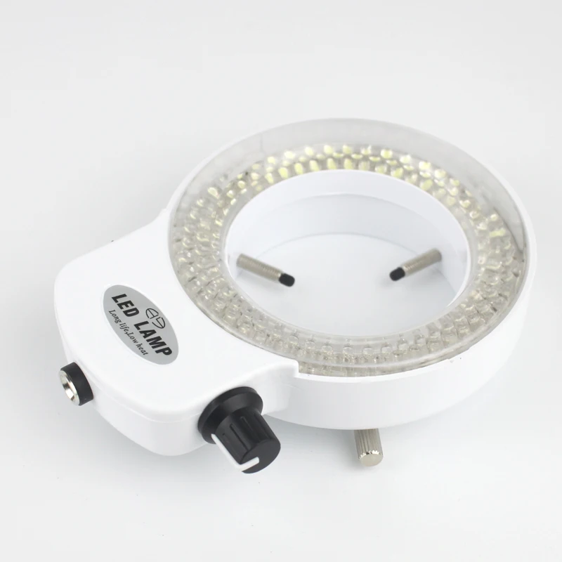 Регулируемый кольцевой светодиодный светильник 144 осветительная лампа для