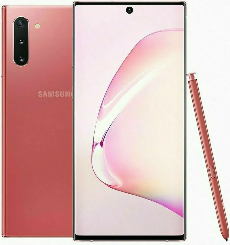 Разблокированный сотовый телефон Samsung Galaxy Note10 Note 10 N970U1 6 3 дюйма 256 Гб ПЗУ 8 ГБ ОЗУ NFC