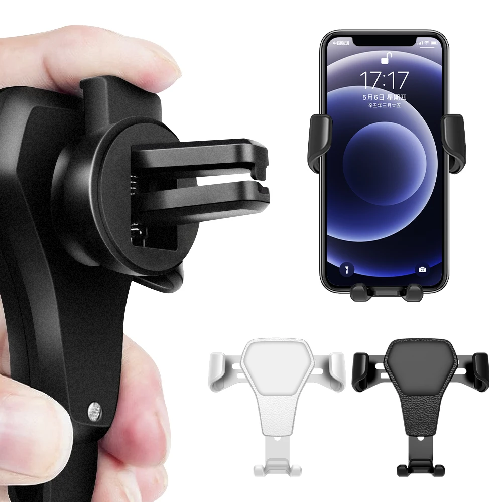 

Car accessories Auto Phone Holder Car Air Vent Clip Mount Mobile Phone Holder For Mitsubishi Ralliart Lancer Lancer EX Outlander