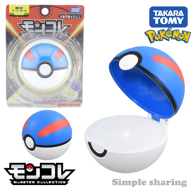 

Takara Tomy Pokemon Monster Collection MB-02 Super Ball Character Toy