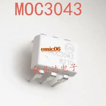 

10pieces Original stock MOC3043M DIP-6 MOC3043