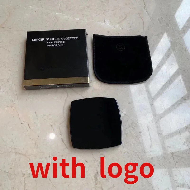 

Brand Makeup Mirror Portable Magnifying Hand Square Makeup Standing Vanity Foldable Pocket Mirror Cute Compact Girls