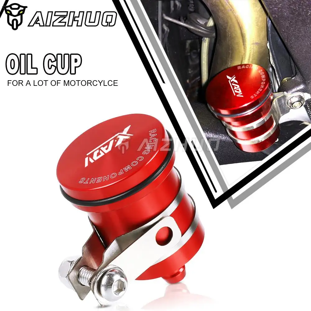 

Motorcycle Universal Brake Fluid Reservoir Clutch Cylinder Tank Oil Fluid Cup For Honda XADV750 ADV150 X-ADV750 X-ADV XADV