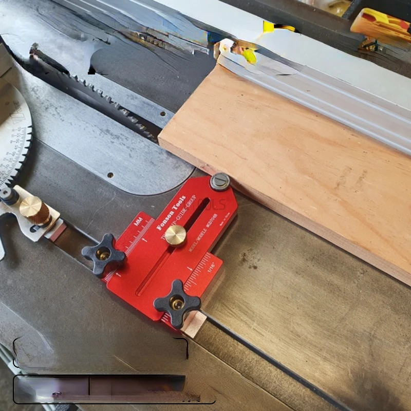 Настольная пила для металла и деревообработки режущий ограничитель двойной