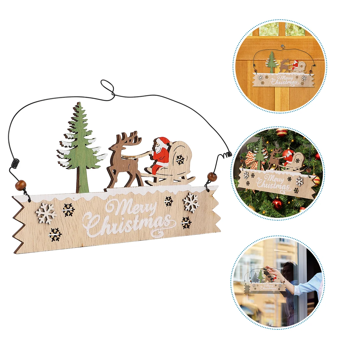 

1Pc Christmas Party Gift Ornament Portable Desktop Ornament for Bedroom