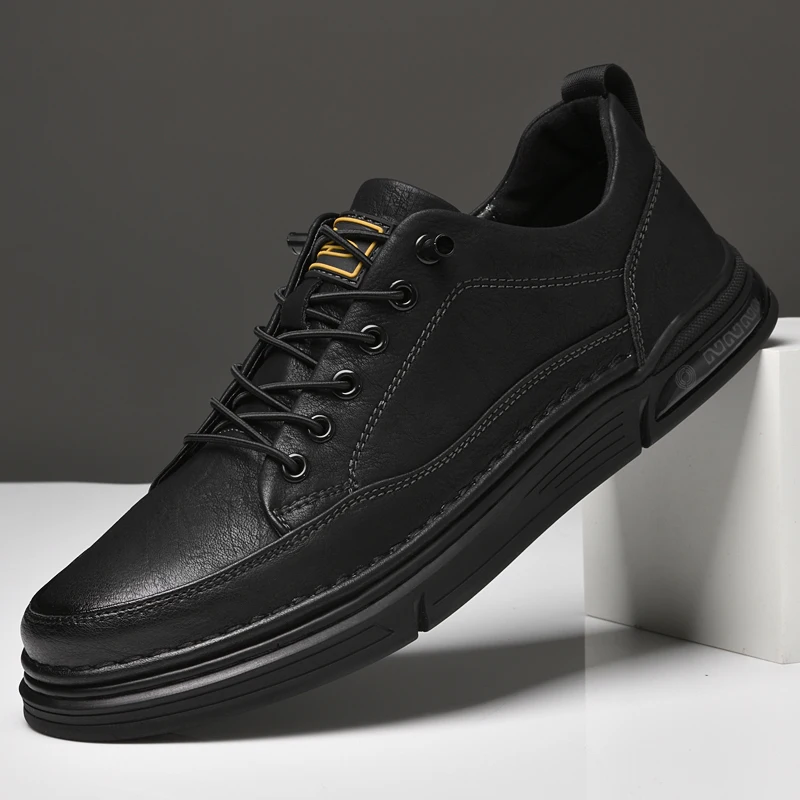 Туфли-оксфорды унисекс из натуральной кожи