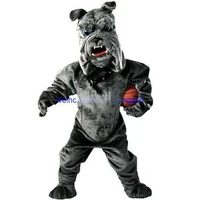 bulldog mascot dog costume suits cosplay party game dress clothing ad cartoon outfits furry suit