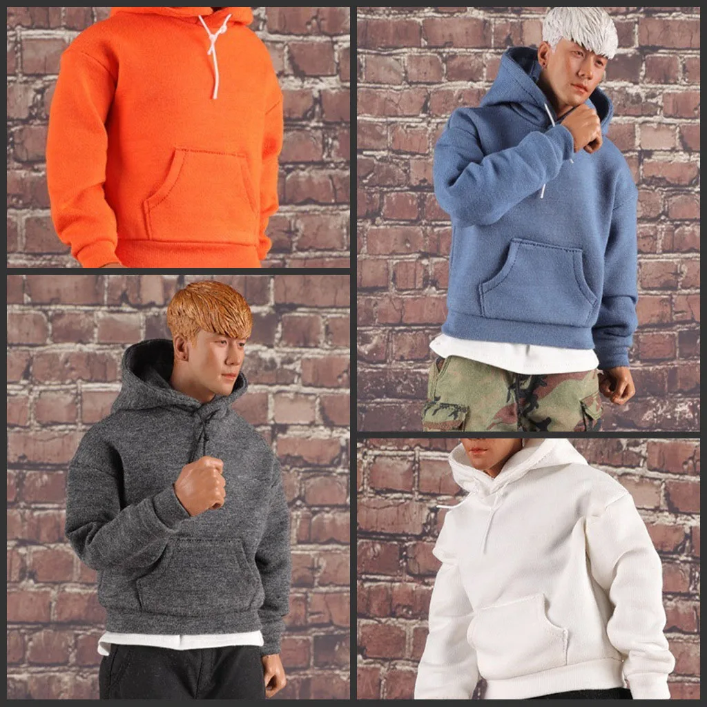 

CCTOYS CC010 1/6 Scale Male clothes fashion Sport style Hooded sweater Sportswear fit 12 inch PH Tbleague action figure