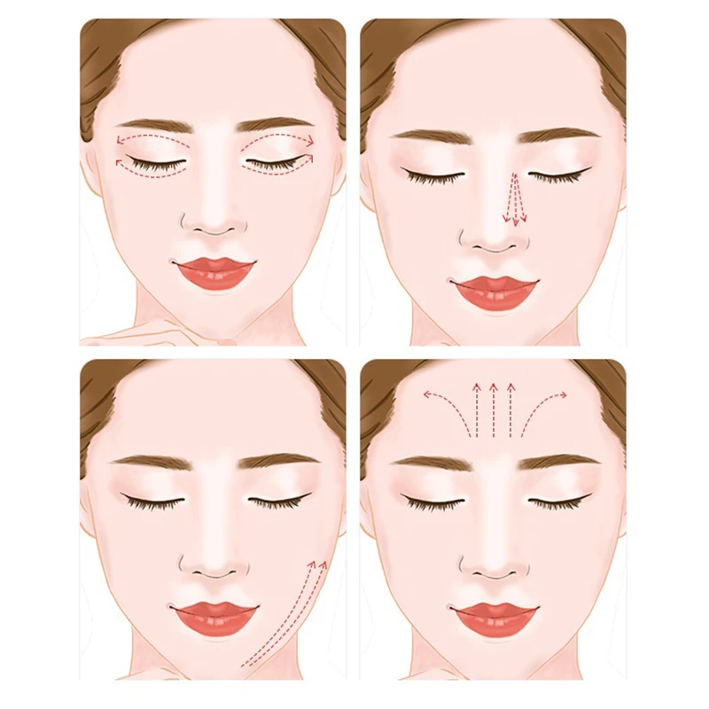 Сверхтонкий Нефритовый камень Guasha для массажа лица Инструменты подтяжки