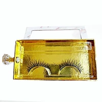 hot selling 3d series of natural soft false eyelashes beauty makeup can be customized wholesale exquisite rectangular pull box