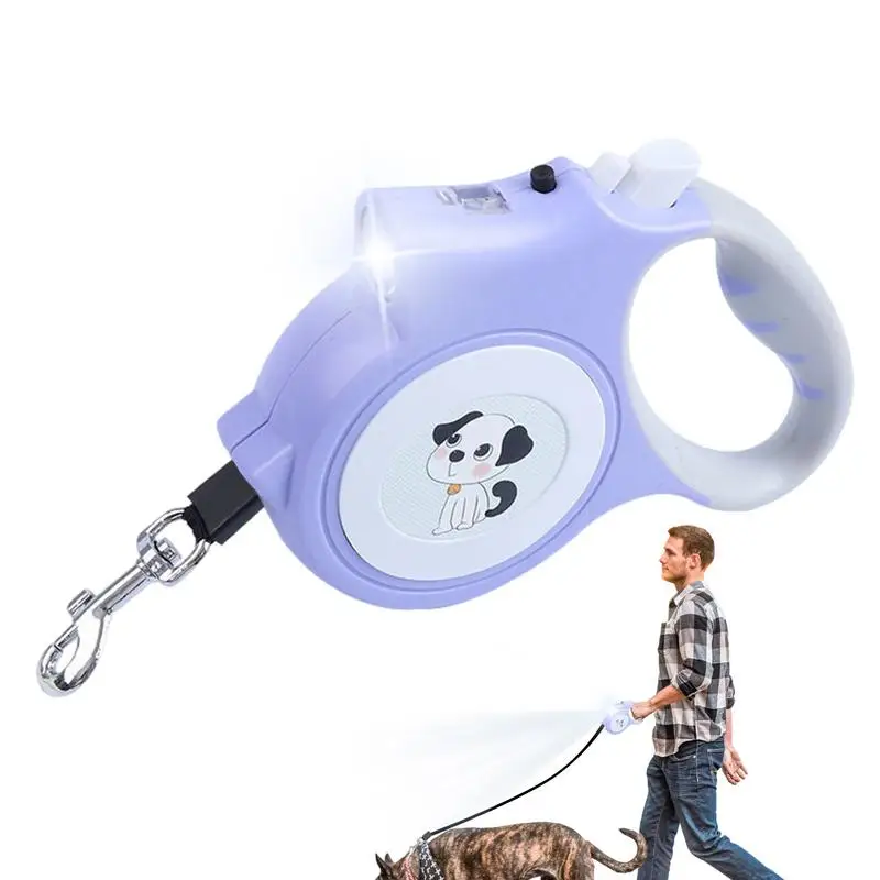 

Dog With Light Ergonomic Dog Walking With Safety Latch Pet Supplies For Strolling Traveling Outing Camping Festival Parades