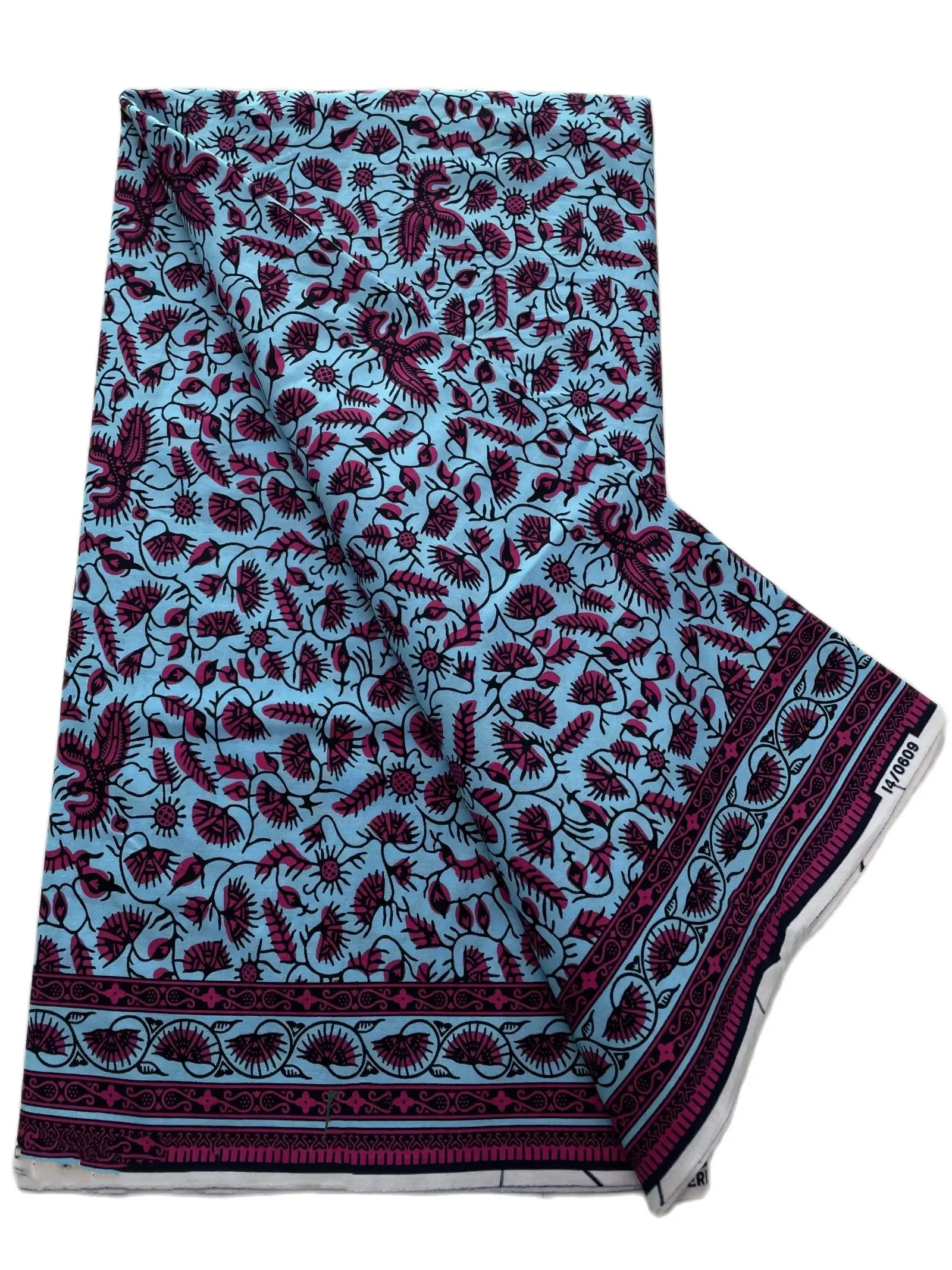 

6 Yards Ankara Fabric African Real Wax Printed Cotton Fabrics Per Meter Nigerian Wax Dye Block Fabrics Textile For Dresses Party