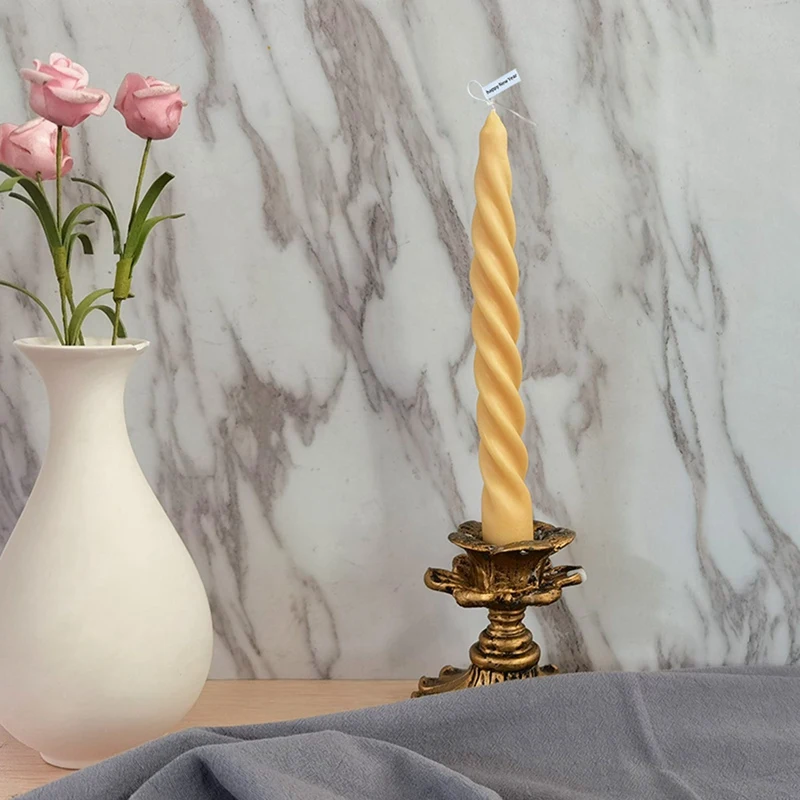 Candle Mould Spiral Cone DIY 3D Classic