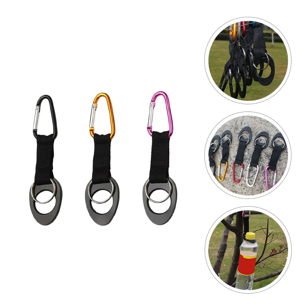 

Bottle Water Carabiner Outdoor Buckle Carabiners Hooks Buckles Supply Backpack Travel High Mountaineering Strength Camping