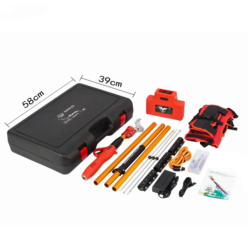 Удлиненные ножницы для обрезки ветвей электрические садовые