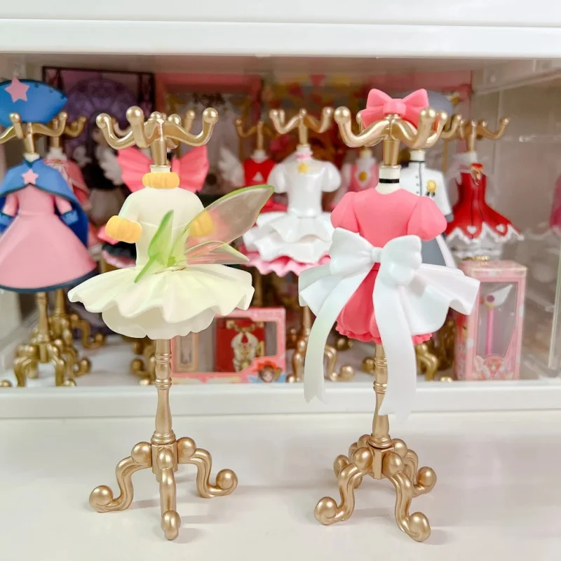 Фото Подлинная Bandai Card Captor Sakura Gashapon, игрушки, вешалка для одежды, серия для укладки, аниме-фигурка, модель, украшение, креативные подарки №2