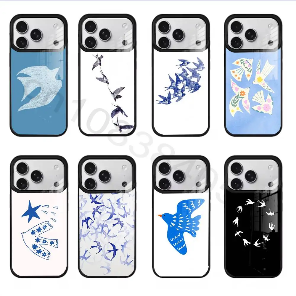 Фото Чехол Pajarito для iPhone 17, 16, 15, 14, 13, 12, 11, Pro, Max, Plus, Mini, SE4, E, совместимый с MagSafe Wireless №1