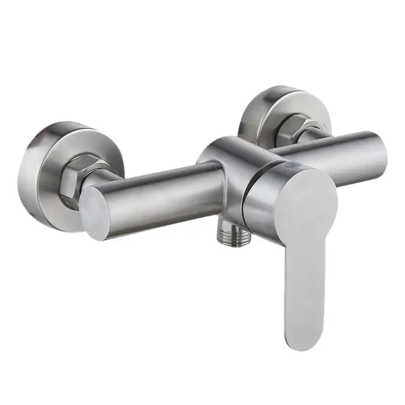 

1PC In-wall Type Bathtub Faucet Stainless Steel Cold and Hot Faucet Single Function Shower Water Tap Bathroom Ware Supplies for