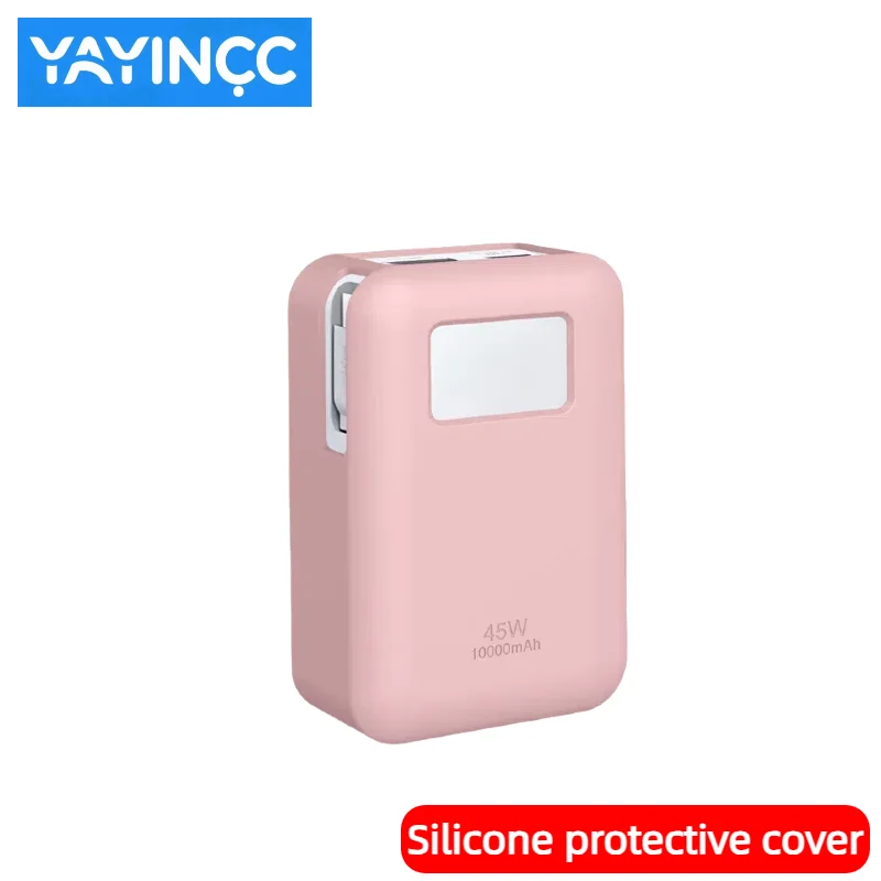 Фото YAYINCC силиконовый защитный чехол для Anker Nano 45 Вт 10000 мАч портативный источник питания противоударный чехол, полная защита №4