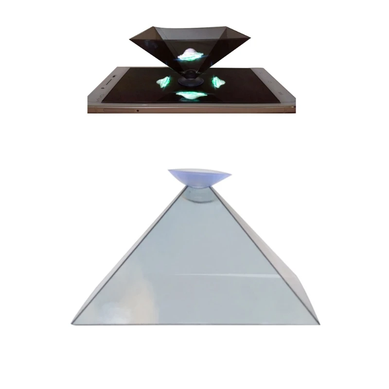 

3D Holo-graphic Display Stands Projector Mobile Smartphone Hologram Corporate Product Display Cartoon Interaction