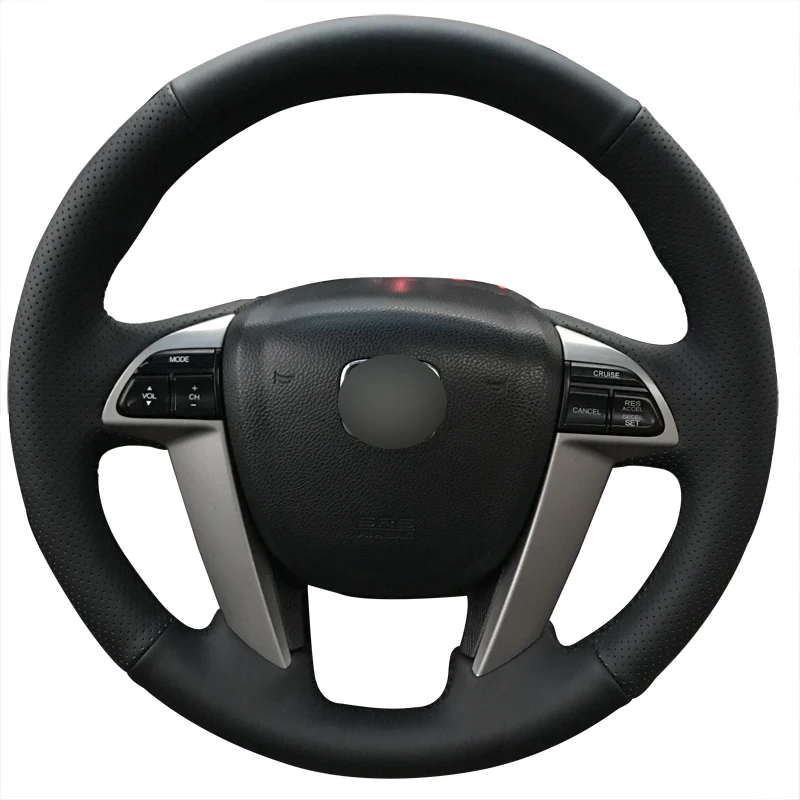 

Hand Sewing Steering Wheel Cover with Leather for Honda 2008 2009 2010 Accord Car Accessories