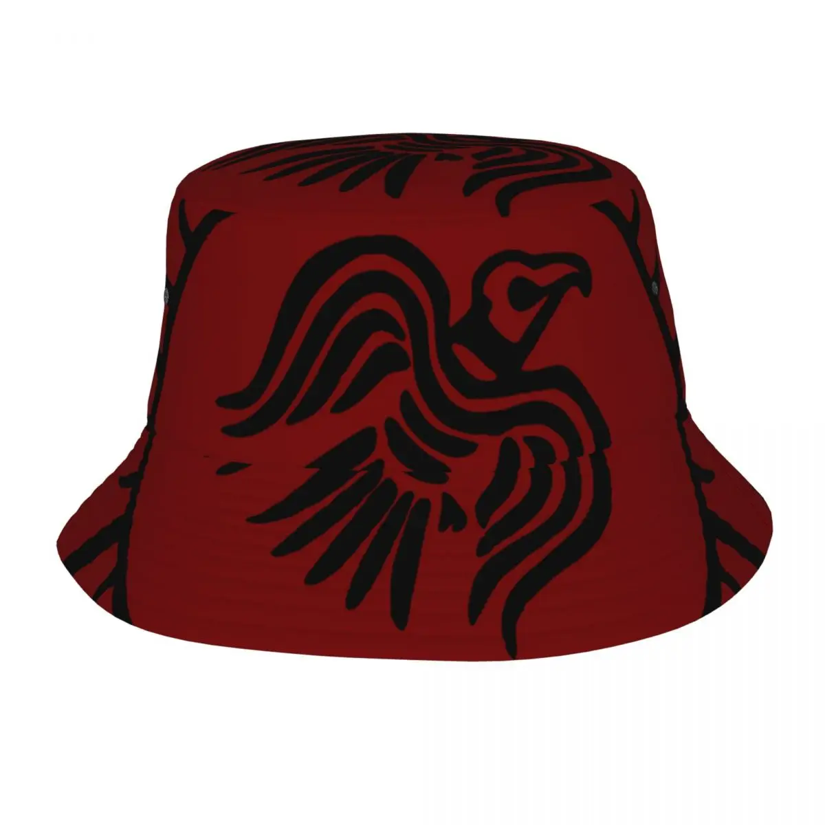 

Панама с флагом викинга ворона для женщин и мужчин, Пляжная Панама от солнца в историческом стиле, модная шапка из полиэстера для походов, ры...